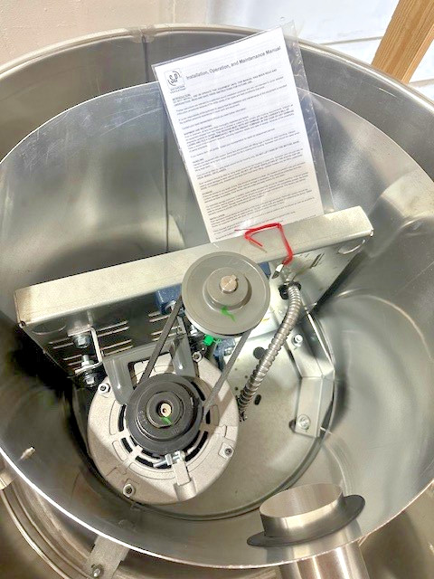 "S&P STXB10RHUL" H.D COMMERCIAL 115V,1PH VENTILATION ROOFTOP EXHAUST/UPBLAST FAN