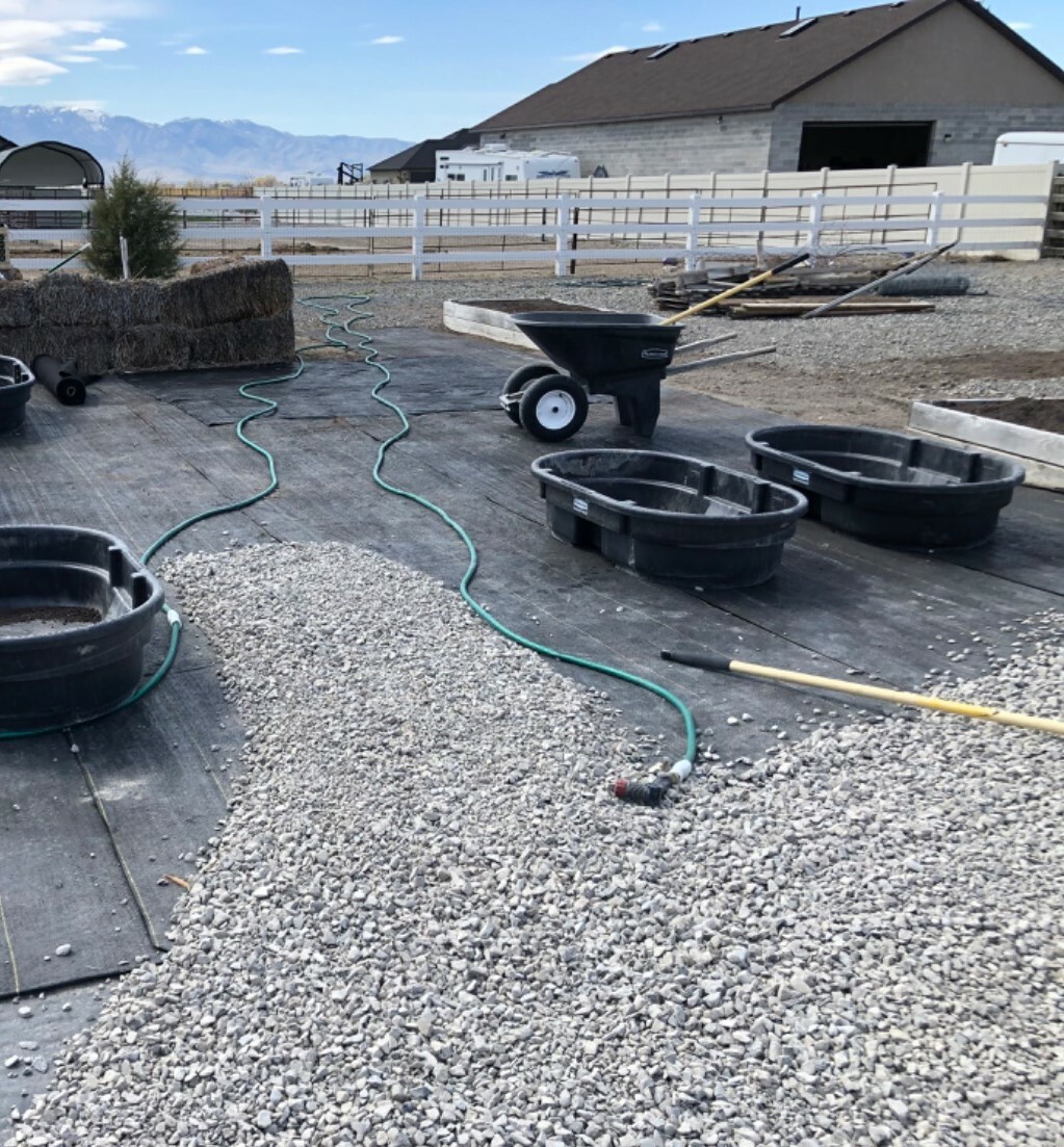 Sandbaggy 15 FT Wide Landscape Fabric | 40 Yr Fabric | Ground Cover Weed Barrier