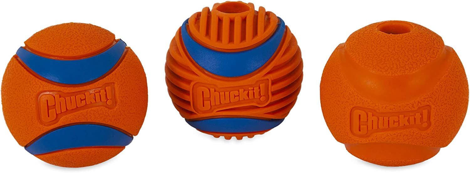 Chuckit Fetch Medley 3-Count Medium Dog Balls Variety Pack Dog Toys