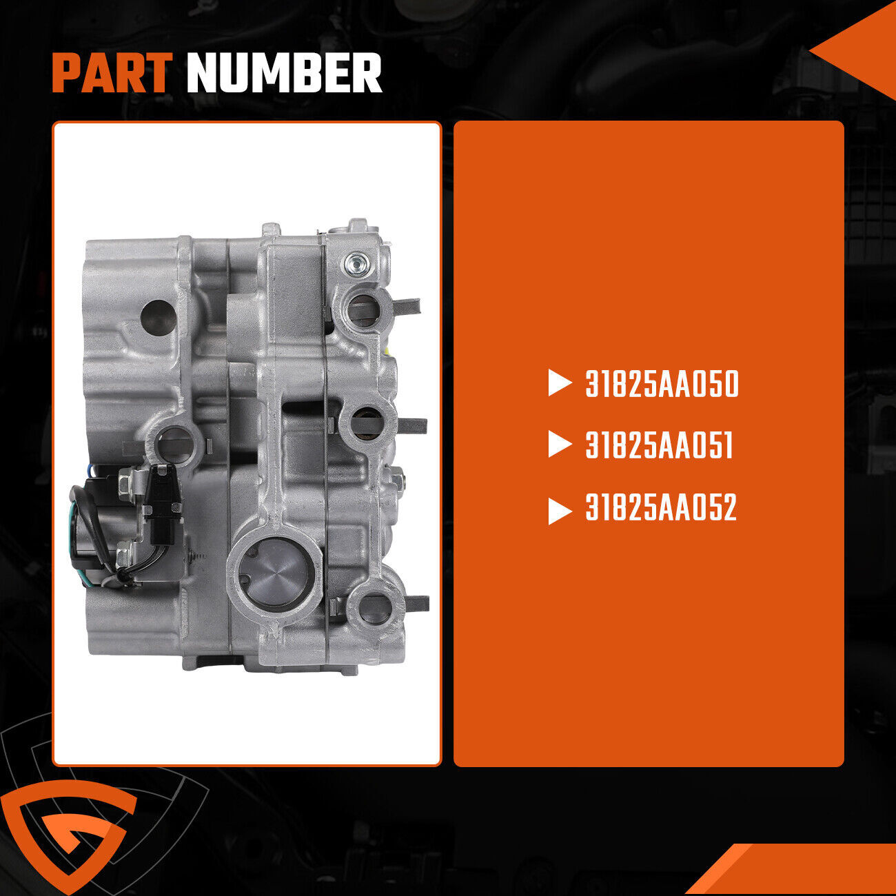 TR580 CVT Transmission Valve Body For Subaru Forester Impreza Outback 2012-2016