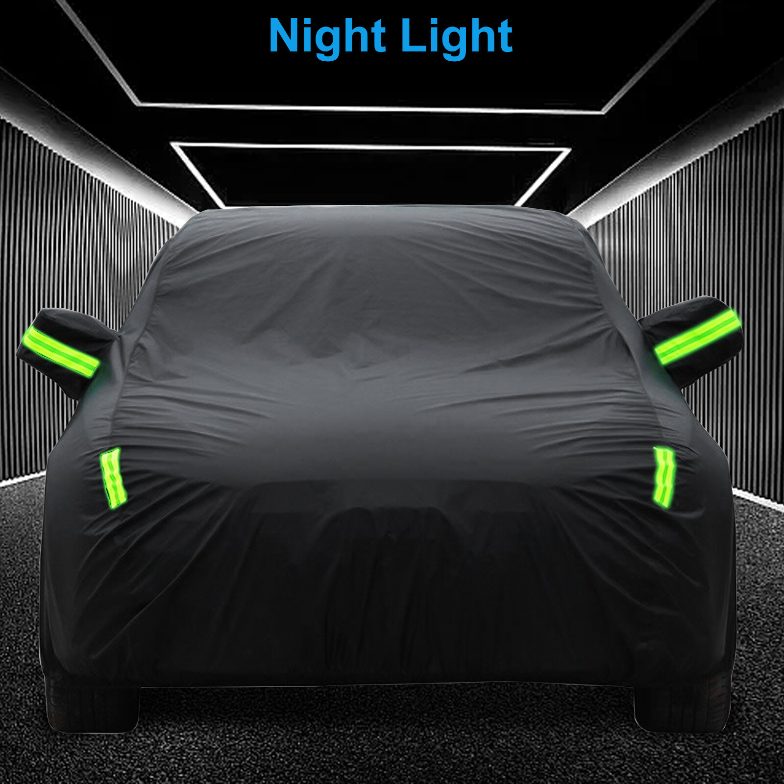 Universal Large SUV Car Cover Outdoor Waterproof Dust Sun All Weather Protection