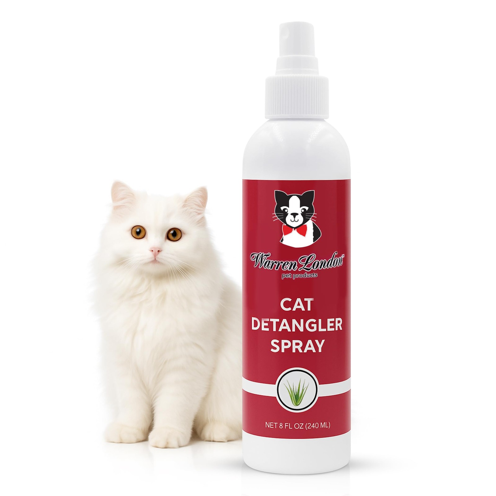 Cat Detangler Spray for Matted Hair | Leave in Conditioner Pet Detangling Spr...