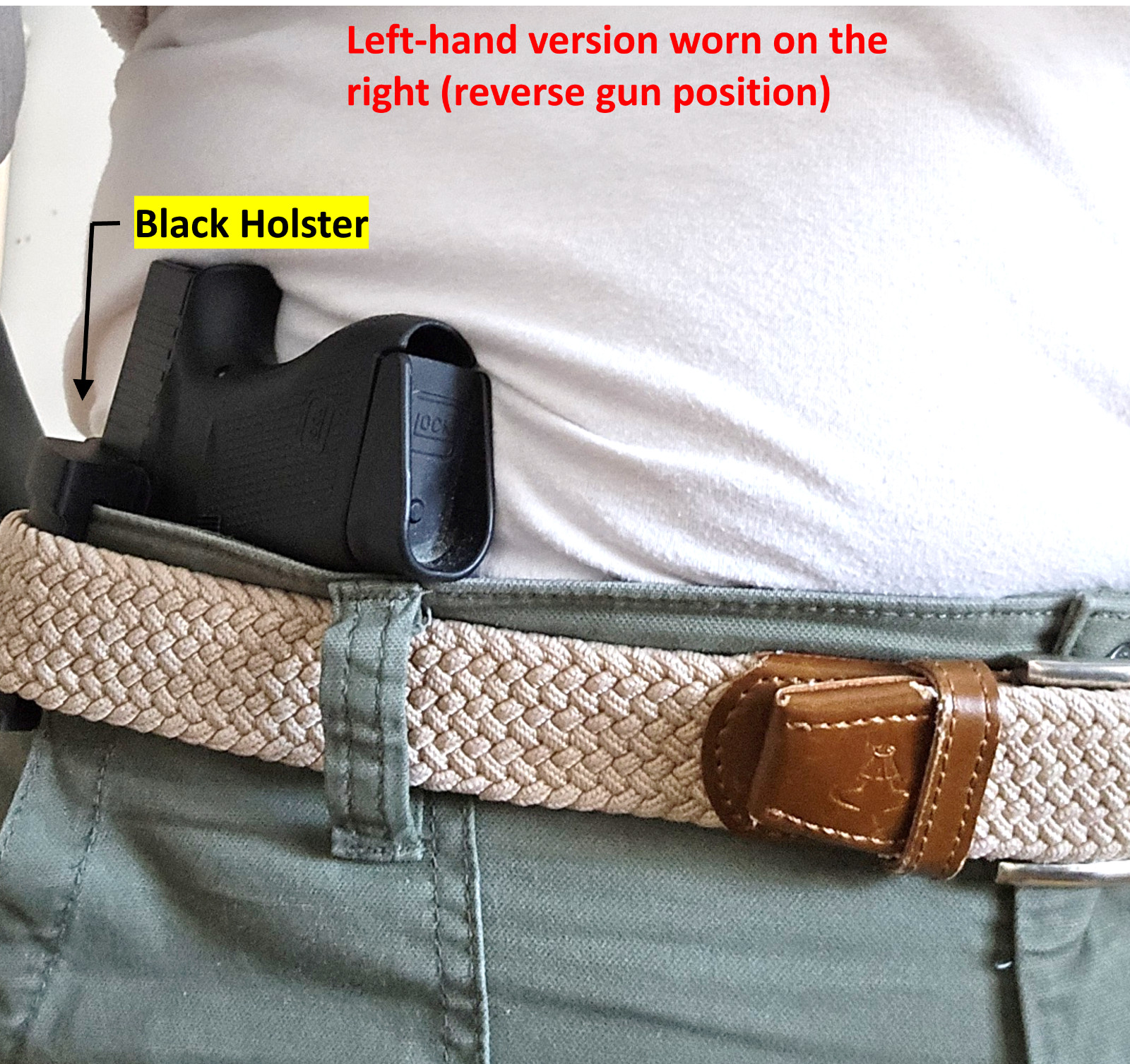 GLOCK 19 19 MOS, 23 Holster In Waistband IWB Conceal Carry. USA Made Ships FREE