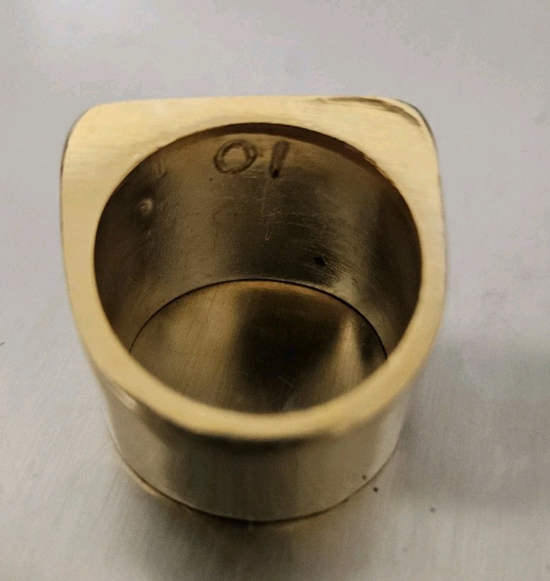 Flint Tropics Basketball Semi-Pro 4th Place Ring Jackie Moon Will Ferrell