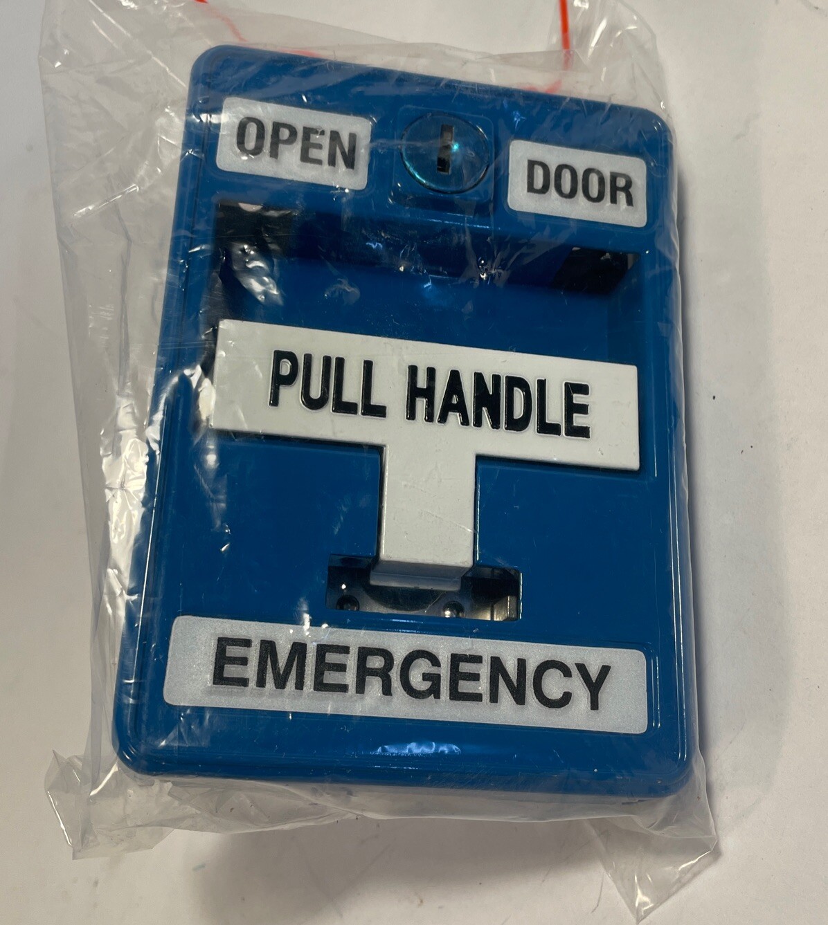 Dortronics 6510/BL-S35xCS Blue Emergency Pull Station 30VAC/DC New Unused