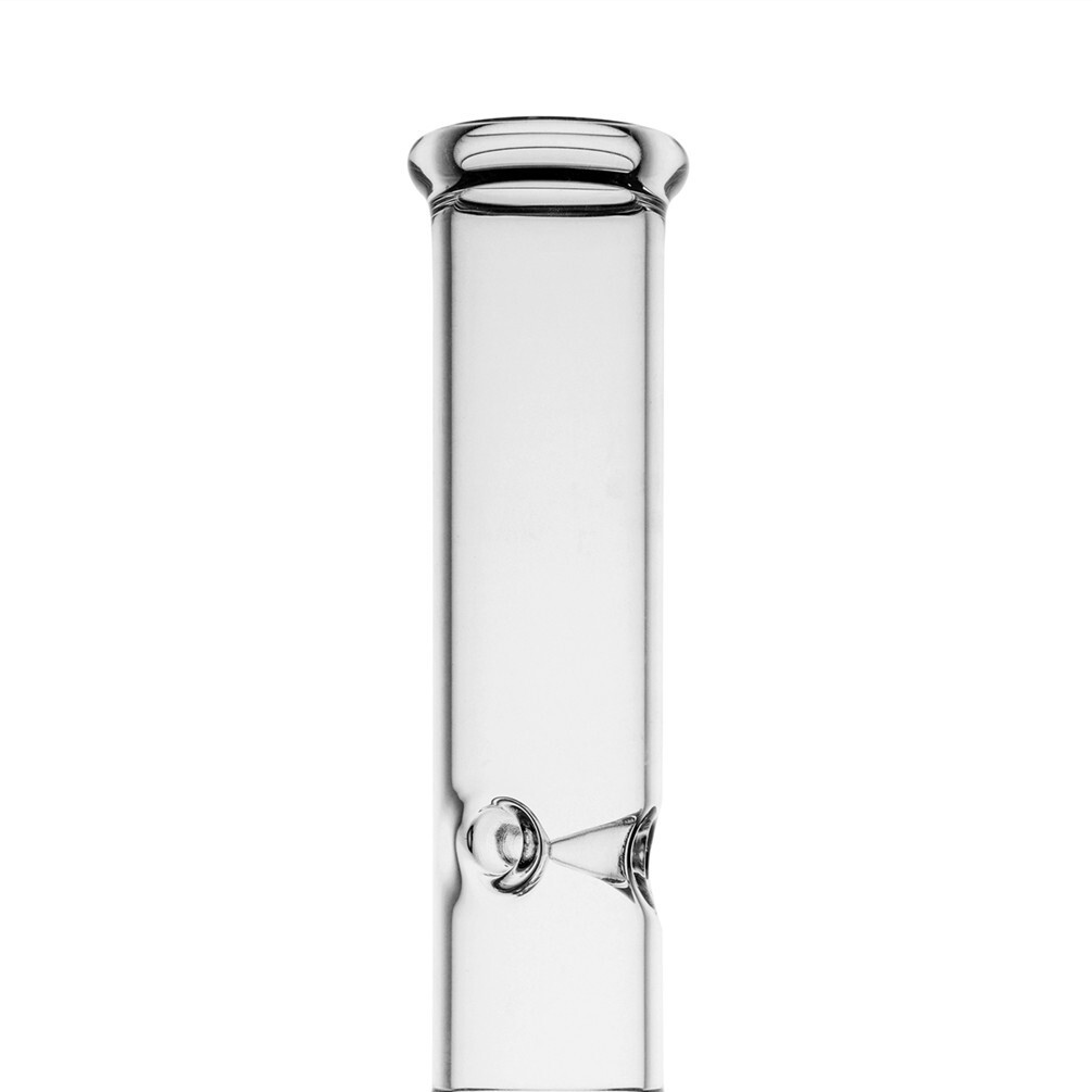 42cm Tall Glass Bong Big Straight Honeycomb Birdcage Glass Hookah Pipe 18mm Bowl