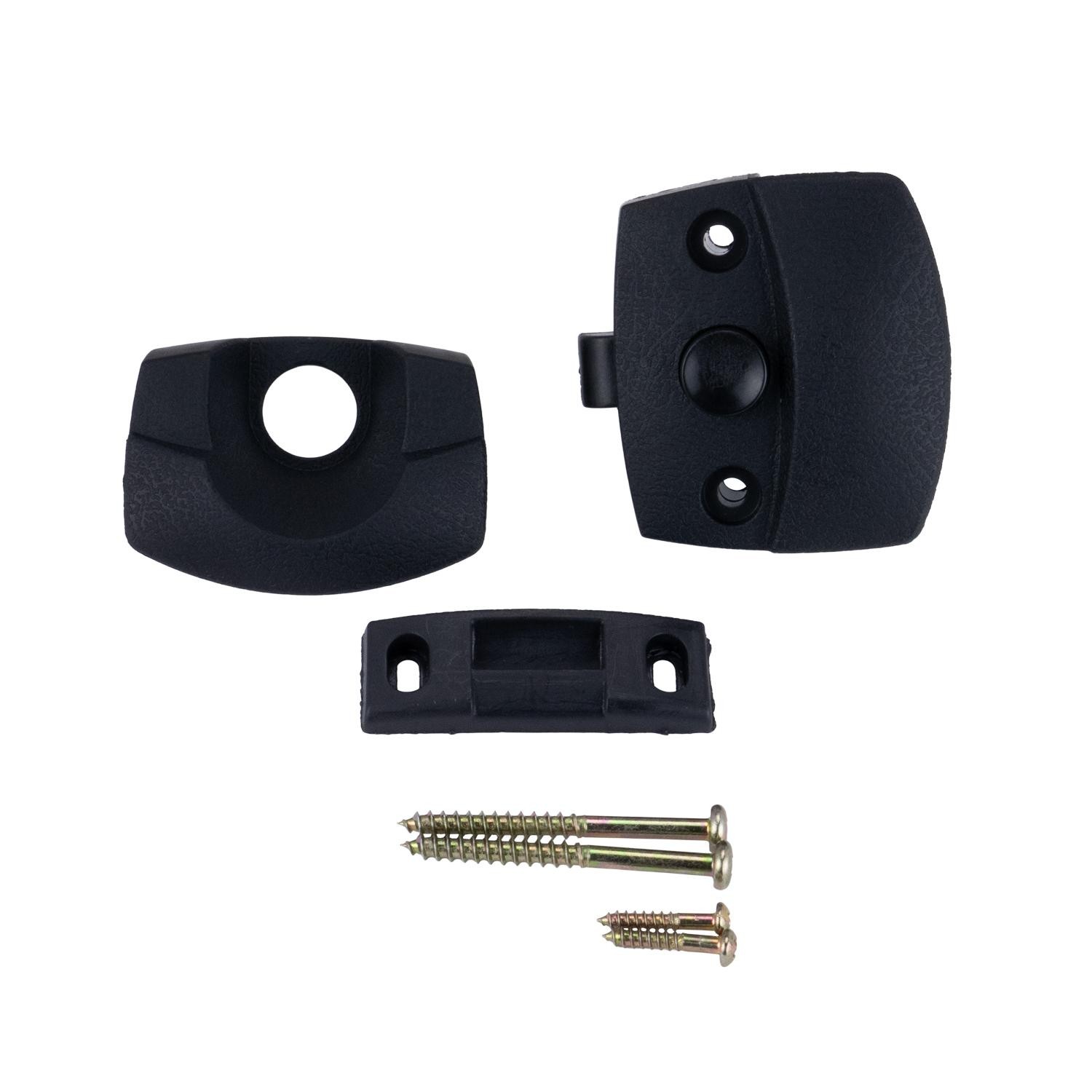 Creative Products Group Privacy Door Latch, Black