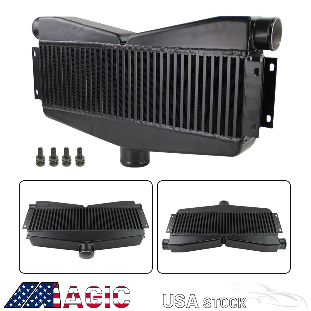 Universal FMIC Bar & Plate Twin Turbo Intercooler Custom (2 In /1 Out) 400-800HP