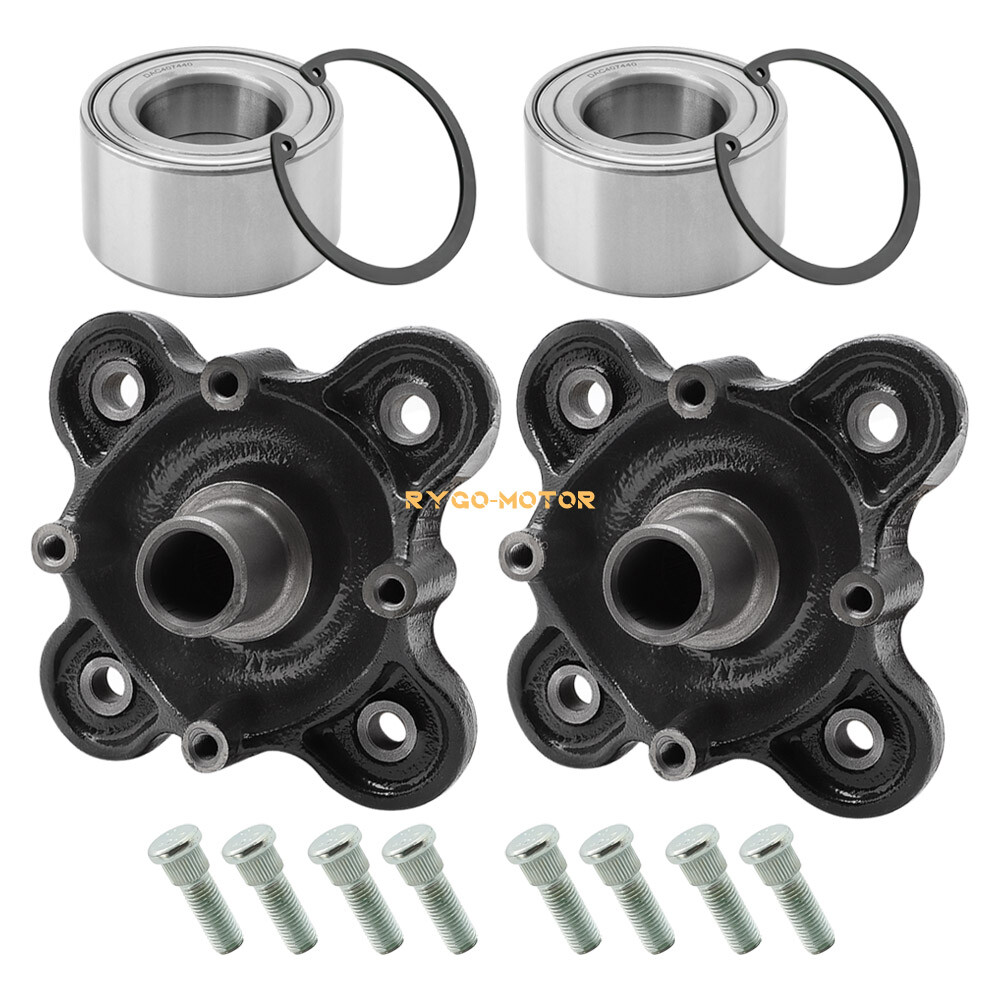 2X Rear Wheel Hub & Bearing Kit for Polaris Ranger XP 900/Crew XP 900 2013-2019