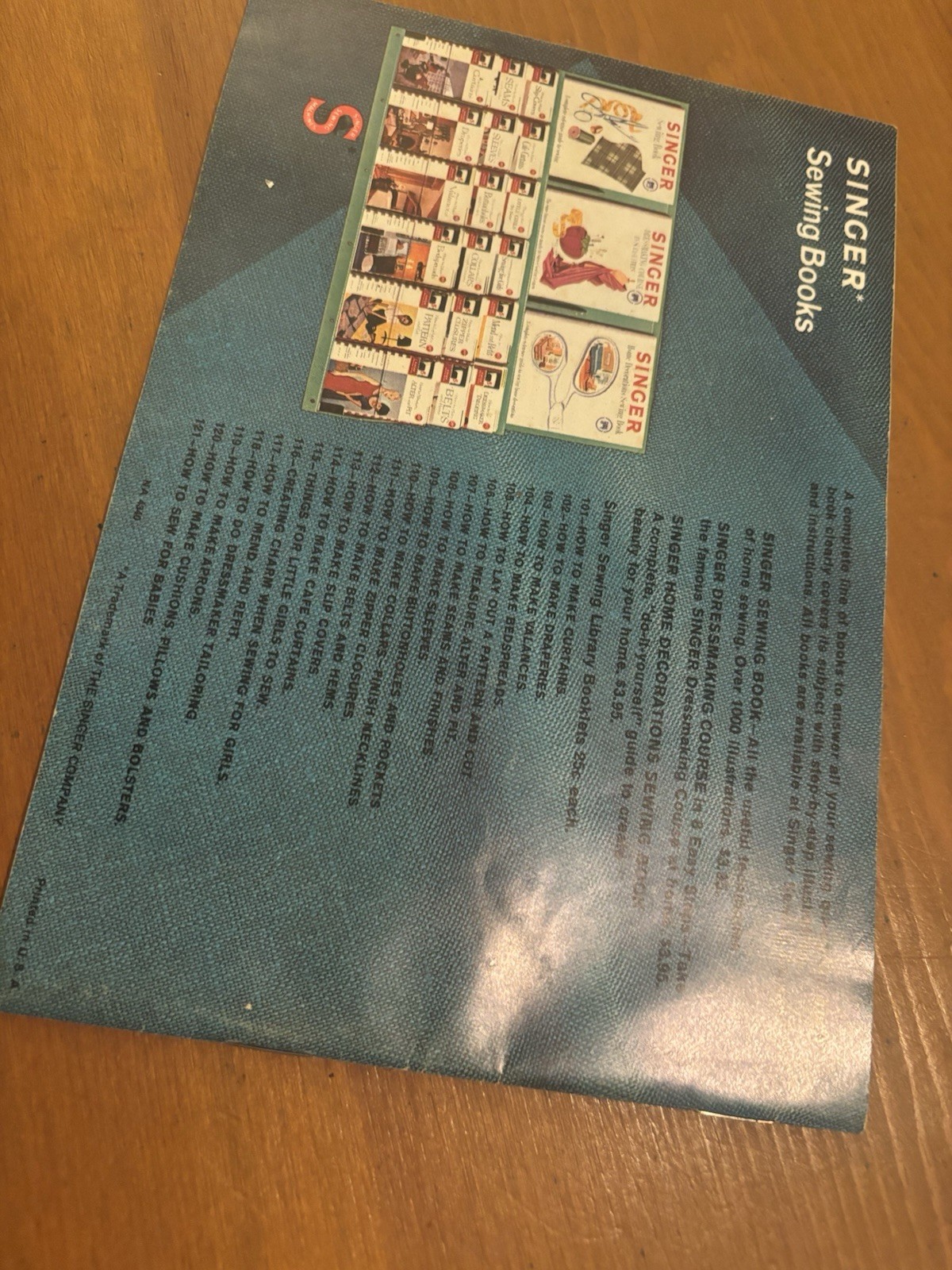 Vintage 1963 Singer Manual Ideas For Zigzag Sewing Booklet EXCELLENT FS