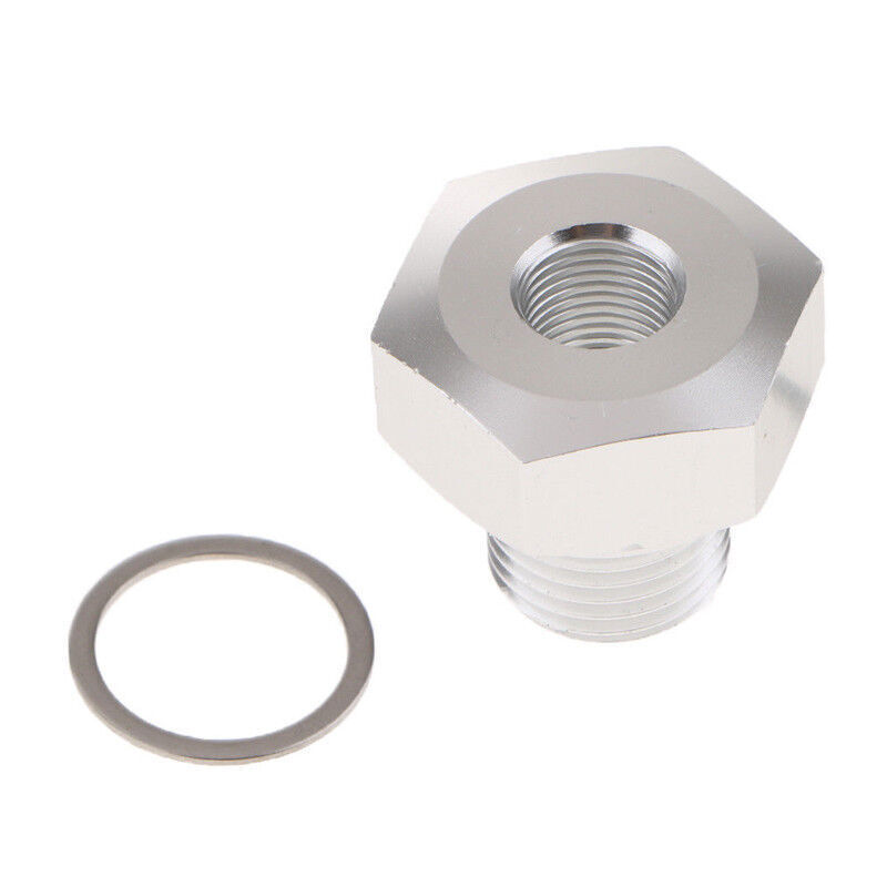 Oil Pressure Sensor Adapter Male M16x1.5 to Female 1/8 NPT for GM LS Engine Swap