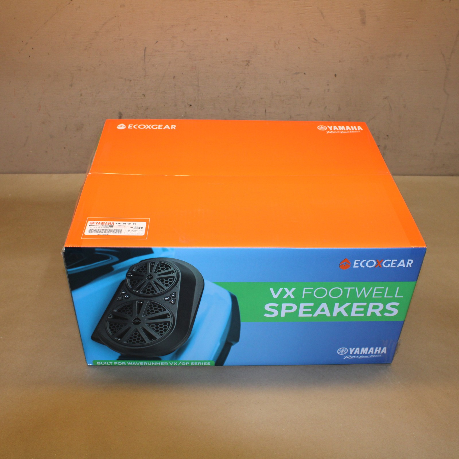 Yamaha 2021-2026 VX / GP Footwell Speakers BLACK EcoxGear Bluetooth Audio GP1800