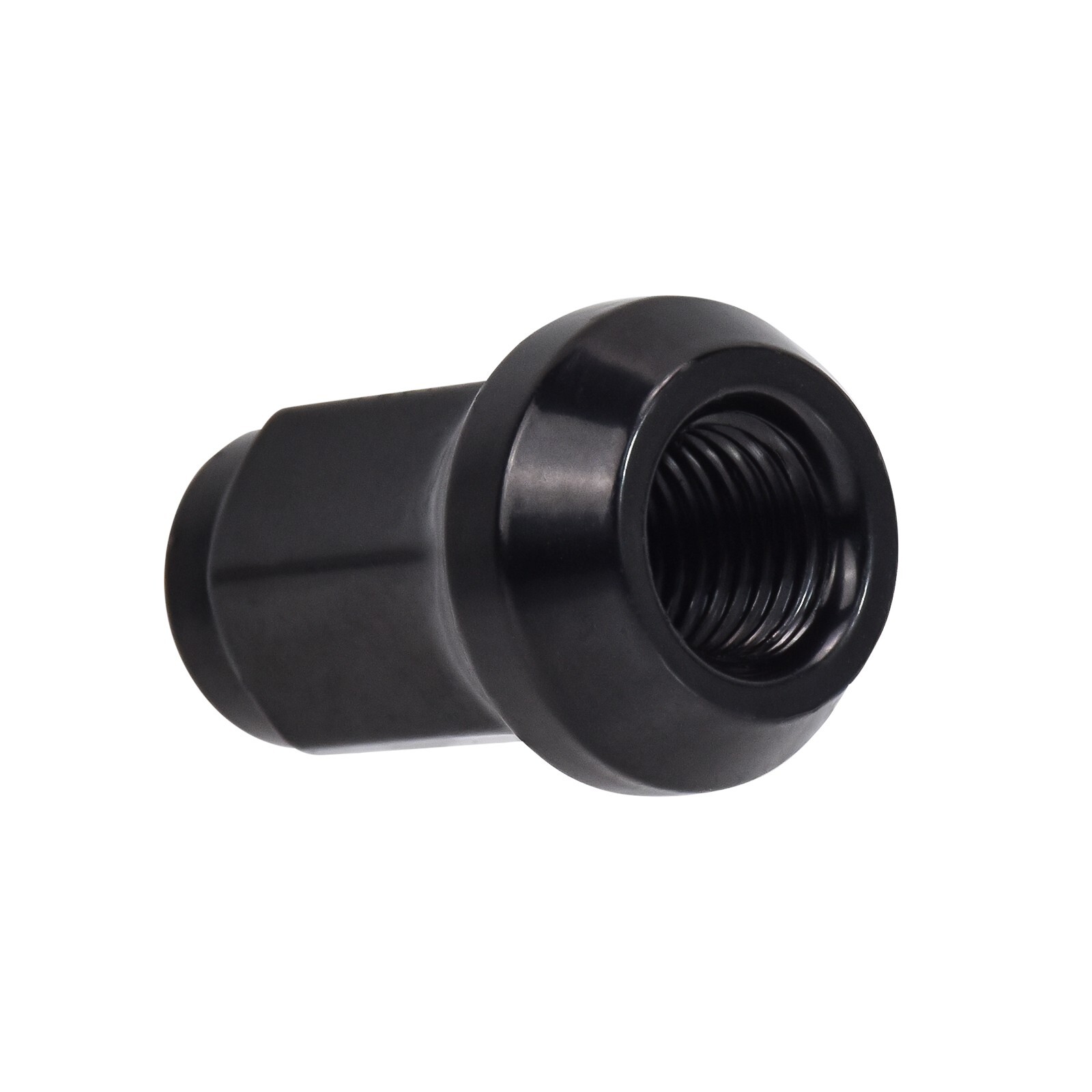 16 Pack M10x1.25 Black Tapered Lug Nuts for Honda Yamaha Kawasaki Can-Am Polaris