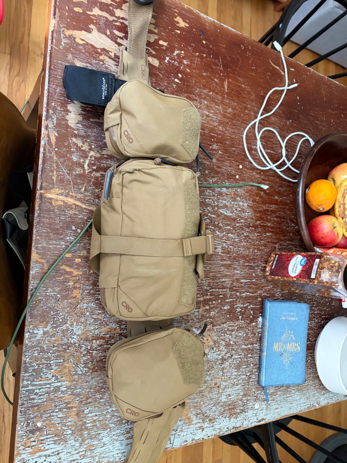 CRO Medical MARCH Belt w/ Laser Cut Panels & Cobra Buckle NEW size large