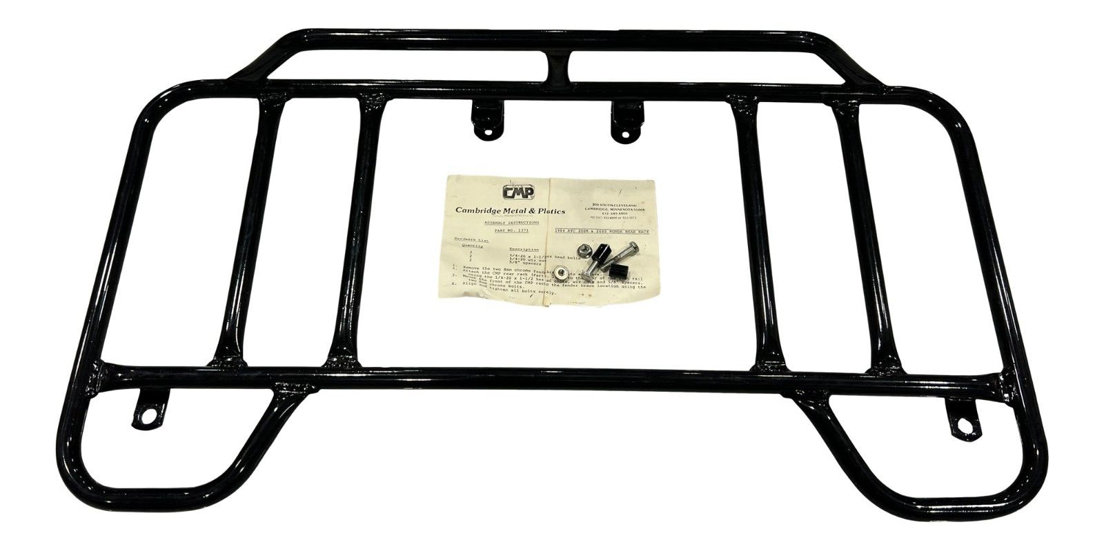 New NOS CMP 1984 Honda ATC 200M 200 M S 200S Rear Rack # 1371