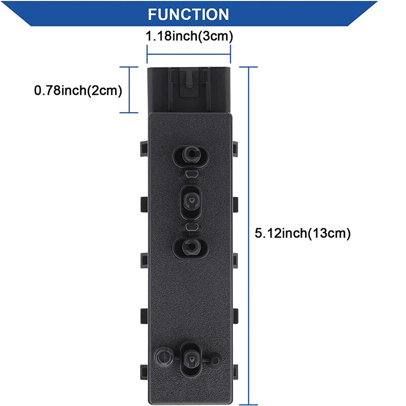 Power Seat Switch Control 8 Ways for 2010-2019 Chevy/Cadillac/GMC/Buick 12451497