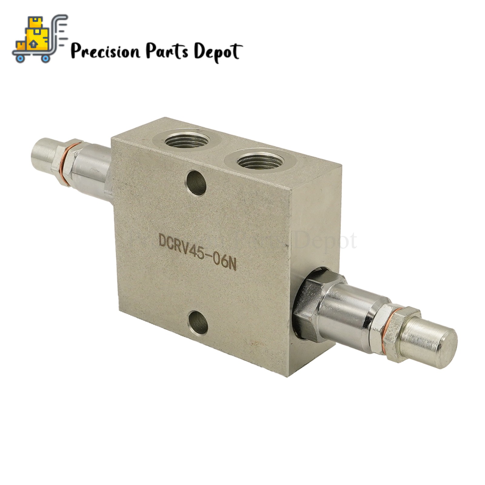 Dual Crossover Hydraulic Relief Cushion Valve 12 GPM Max Flow 3/8” NPT Ports