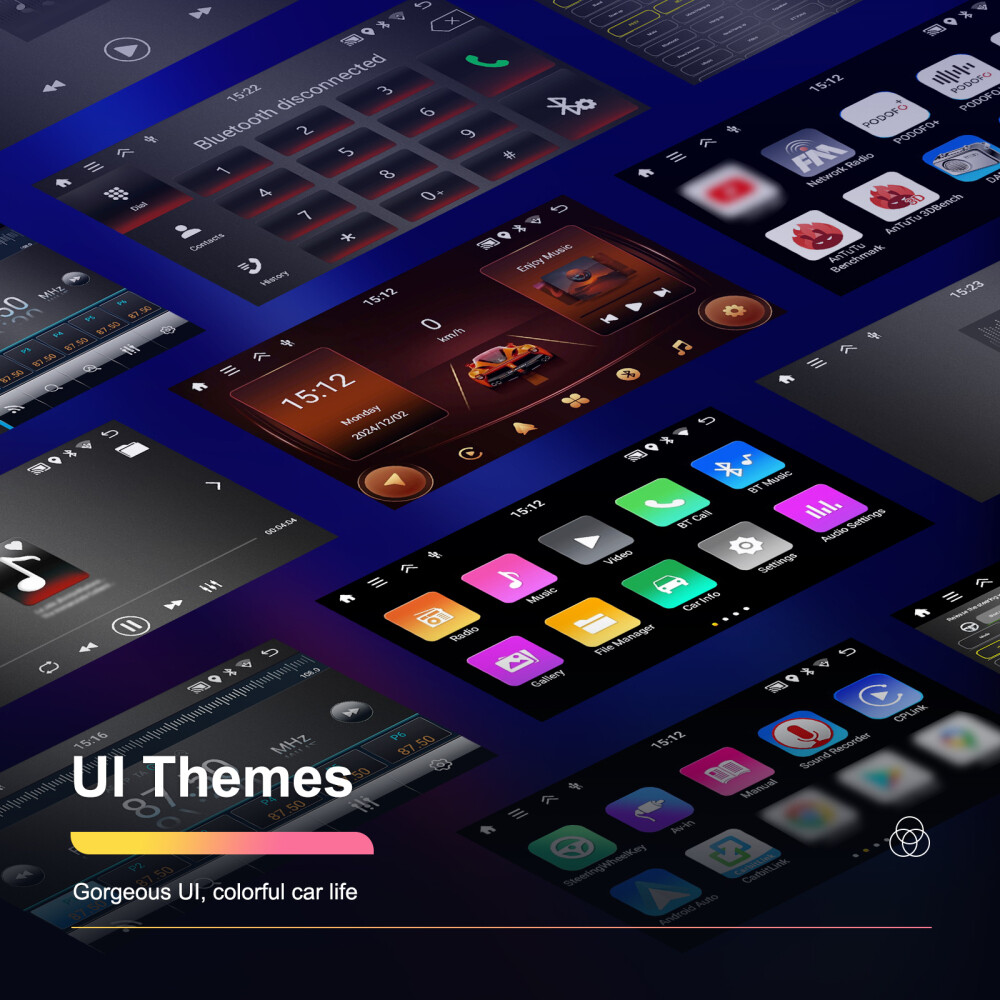 For 2006 2007 2008 DODGE RAM 1500 2500 3500 CarPlay Android 13 Radio GPS SWC