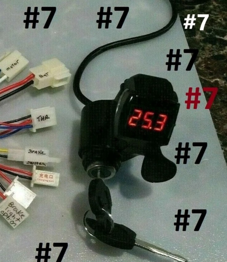 Razor 36v E300,E325,MX350,MX400 electrical kit 36 Over Volt Kit