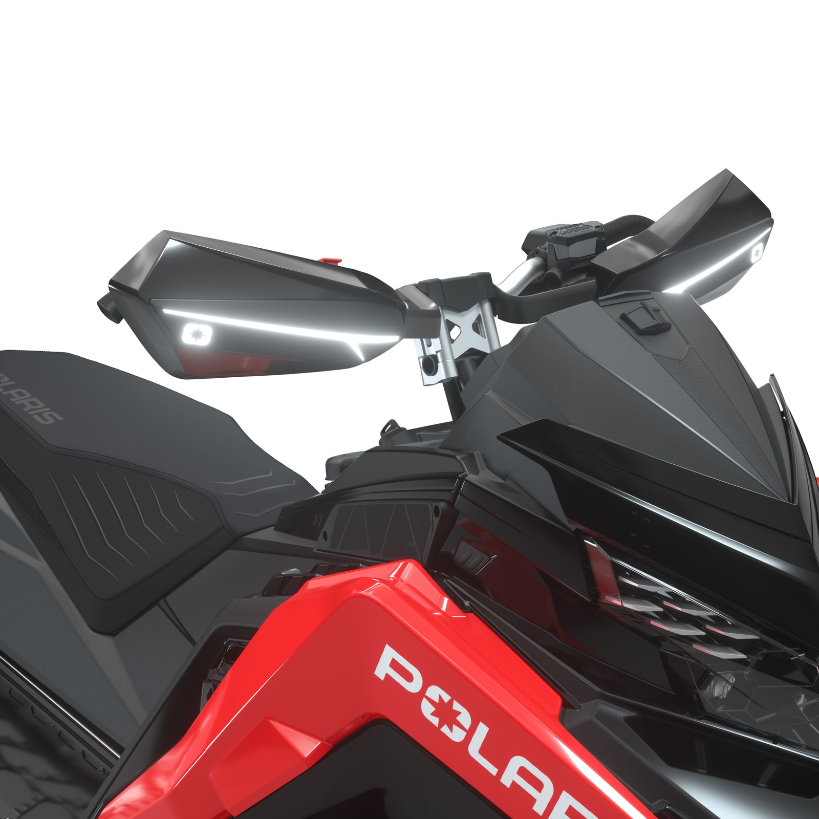 Polaris Defend Handguard Signature Light, for Snowmobile Models - 2890117