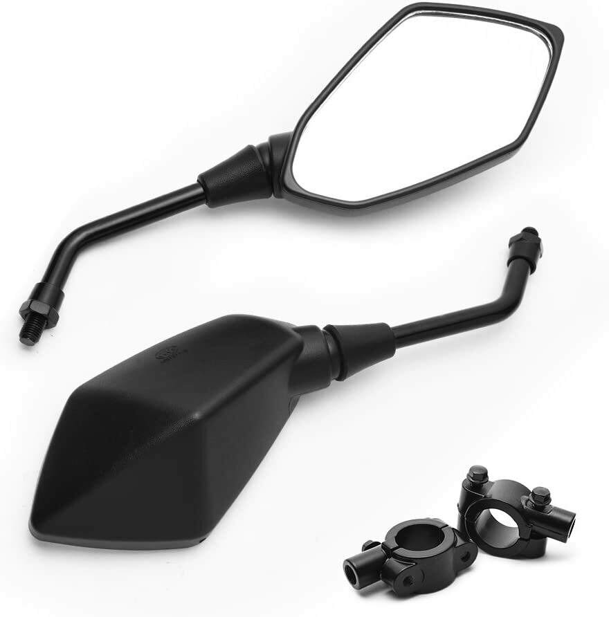 For CF Moto 600 500 800 1000 ATV UTV Rearview Mirrors + 7/8" Handlebar Clamps