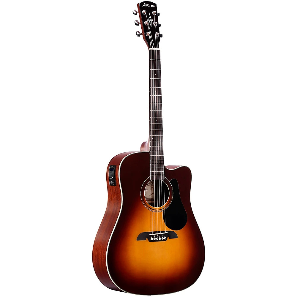 Alvarez Dreadnought Cutaway Acoustic-Electric Guitar Sunburst