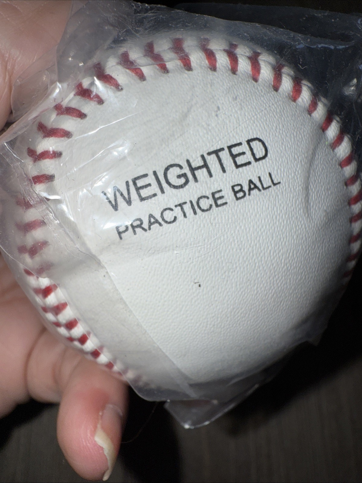 Thorza Weighted Baseball for Throwing Pitching Pitch Practice 6 Oz Ball New