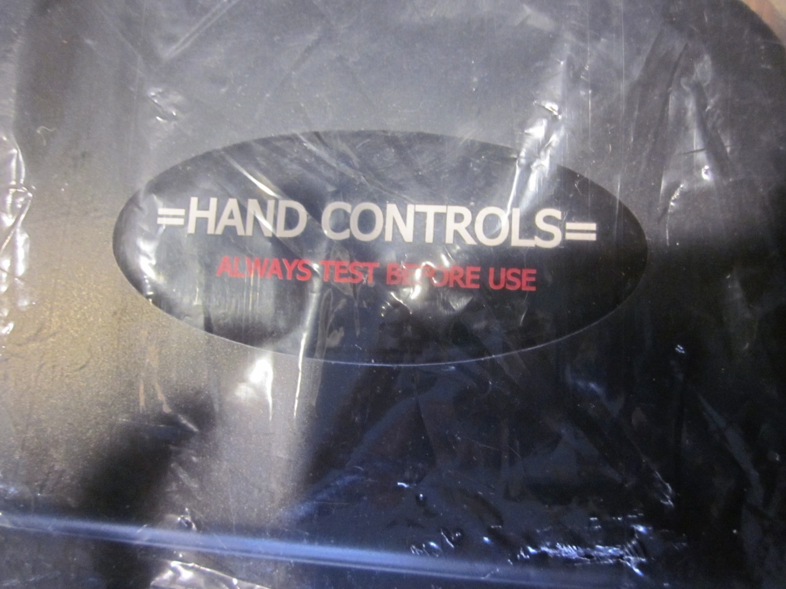 A permanent,safe install car hand control. Disabled/Handicapped New.