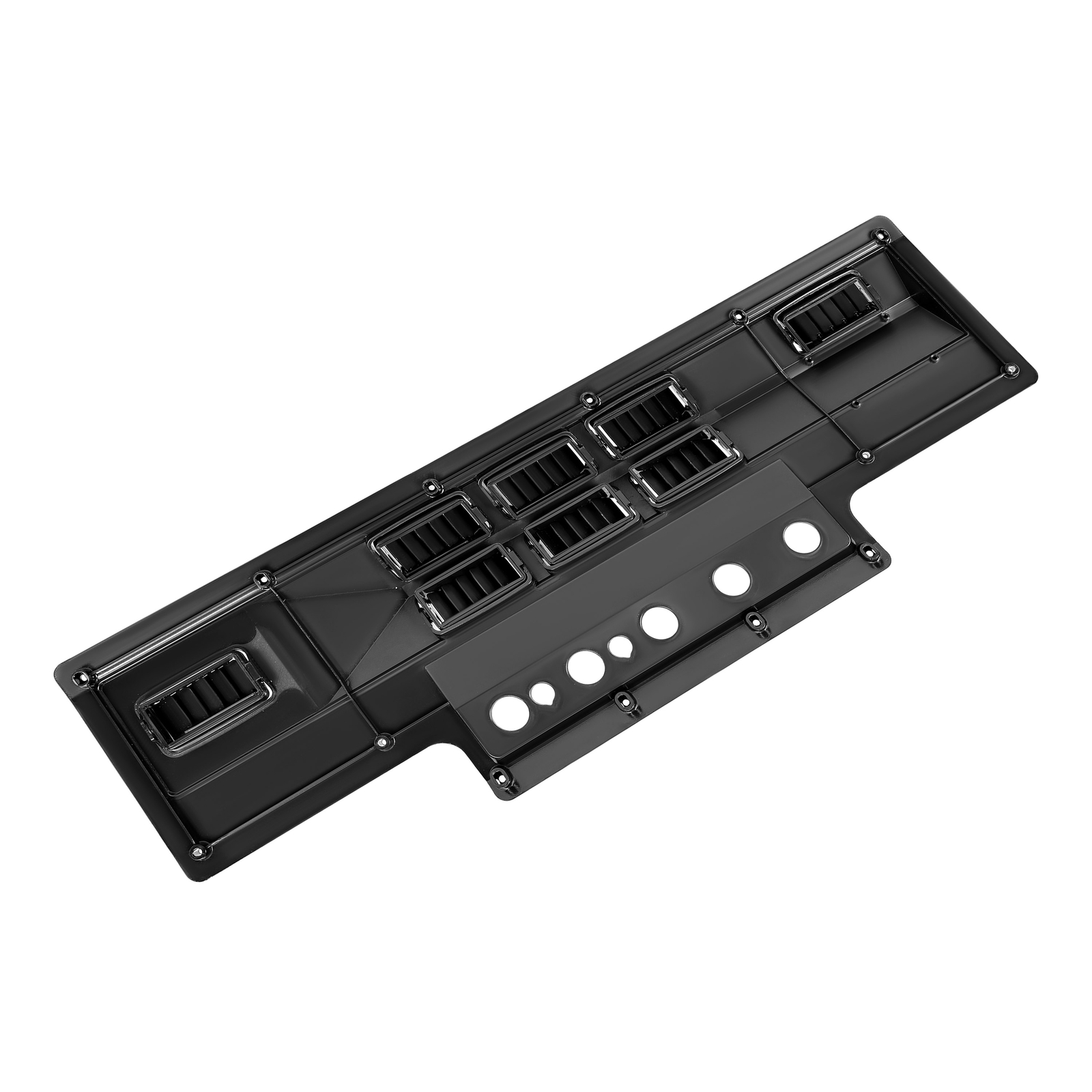 A/C Control Bezel Black For John Deere 4030 4040 ++ Tractors #AH118028