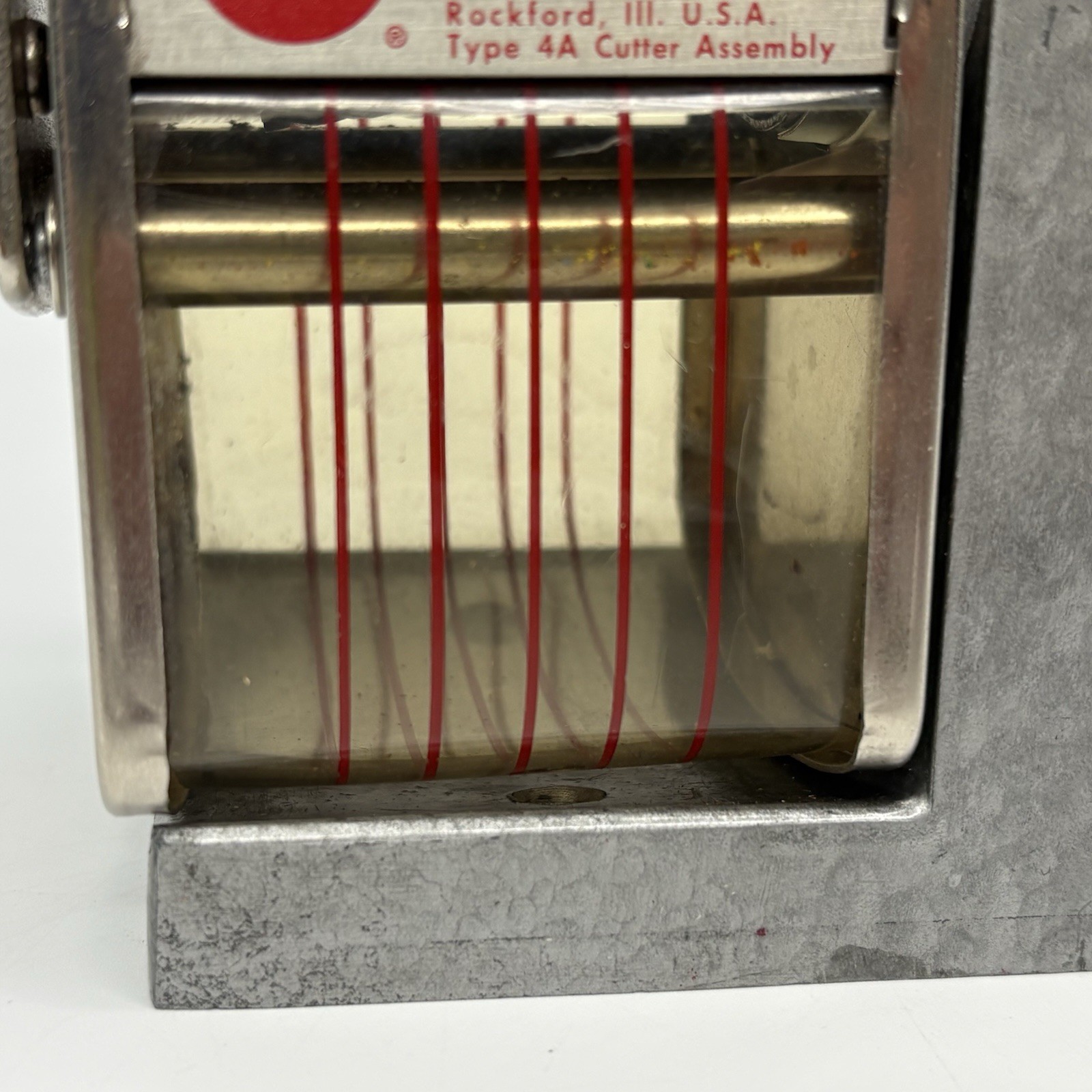 Vtg Apsco Hand Crank Pencil Sharpener Desktop or Wall Mount School House Classic