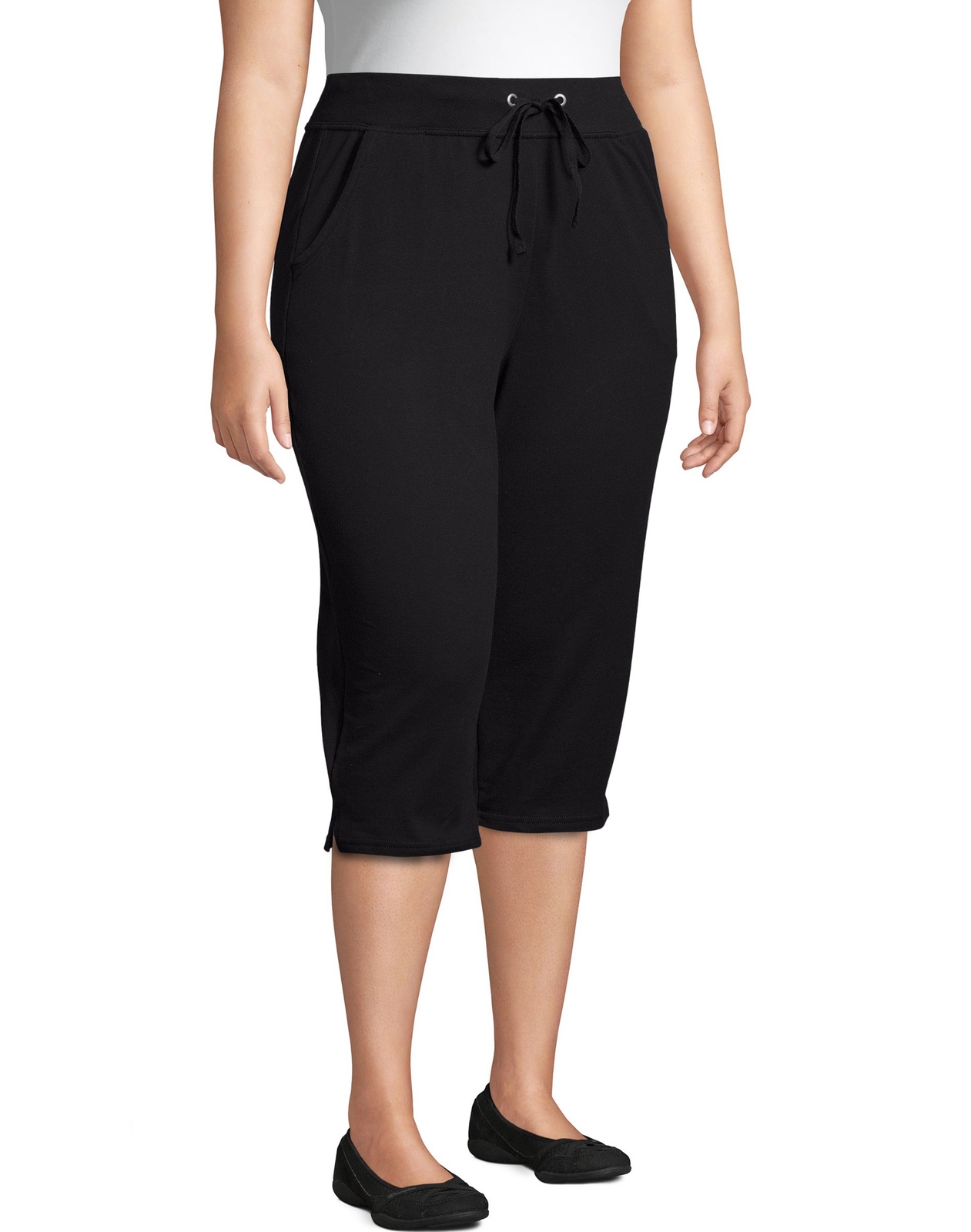 Just My Size Capri French Terry Womens Plus Your Choice 4 Colors & sz 1x to 5x