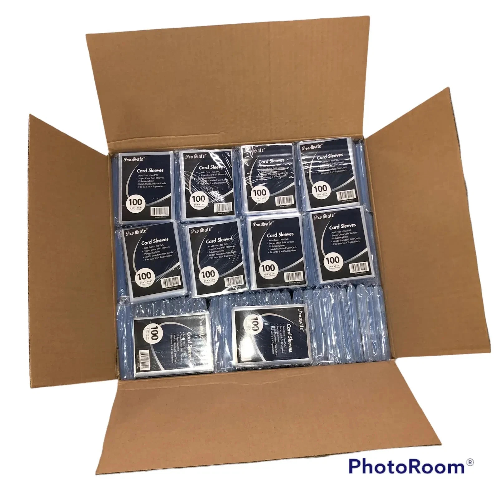 10000 Pro Safe SOFT SLEEVES PENNY SPORT STANDARD CARD SLEEVE CASE