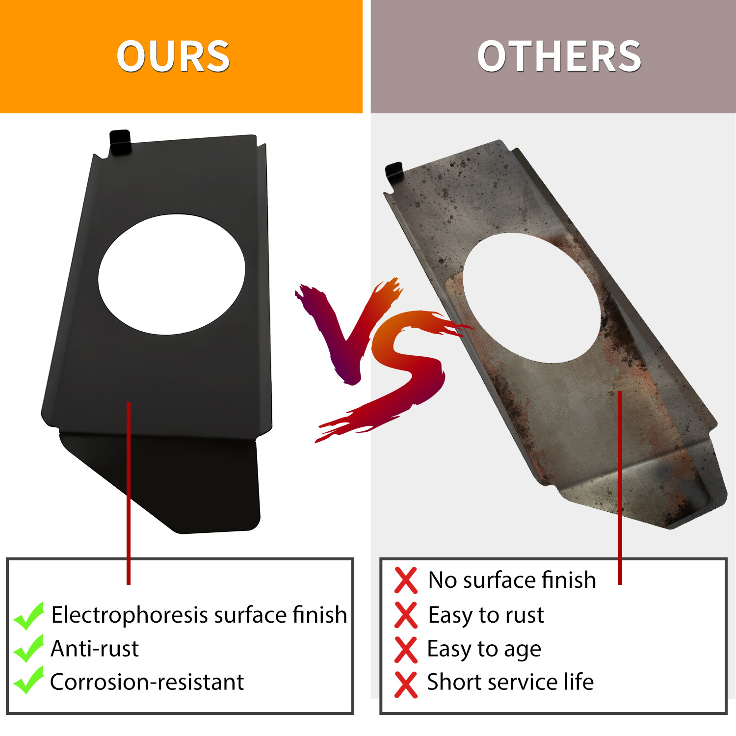 Behind Seat Speaker Brackets For Chevy C10 1967-1972 Square body 6×9 Speakers