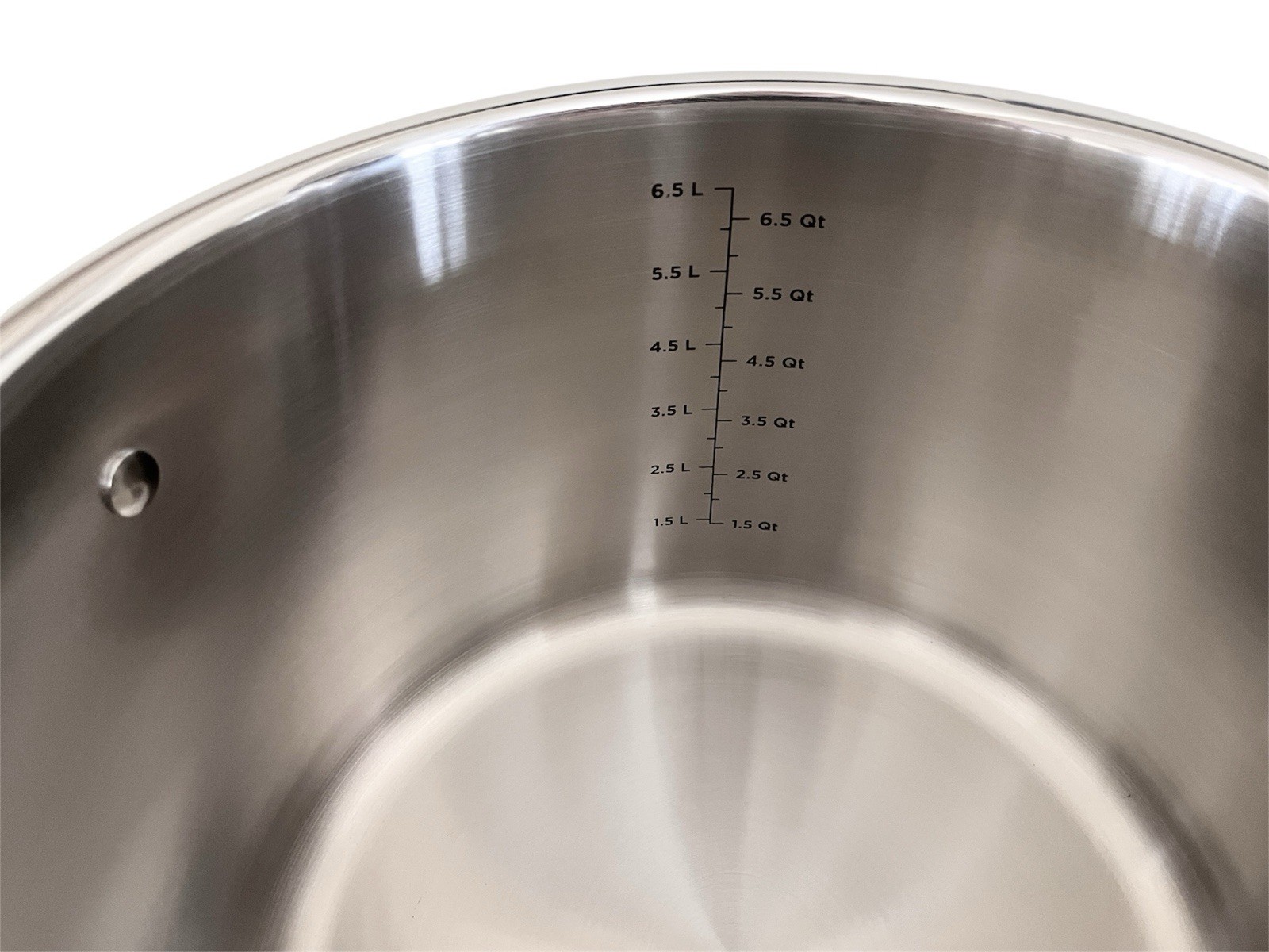 VIKING 8 Qt quart 3-Ply Stainless Steel Casserole Stock Soup Pot Pan Glass Lid