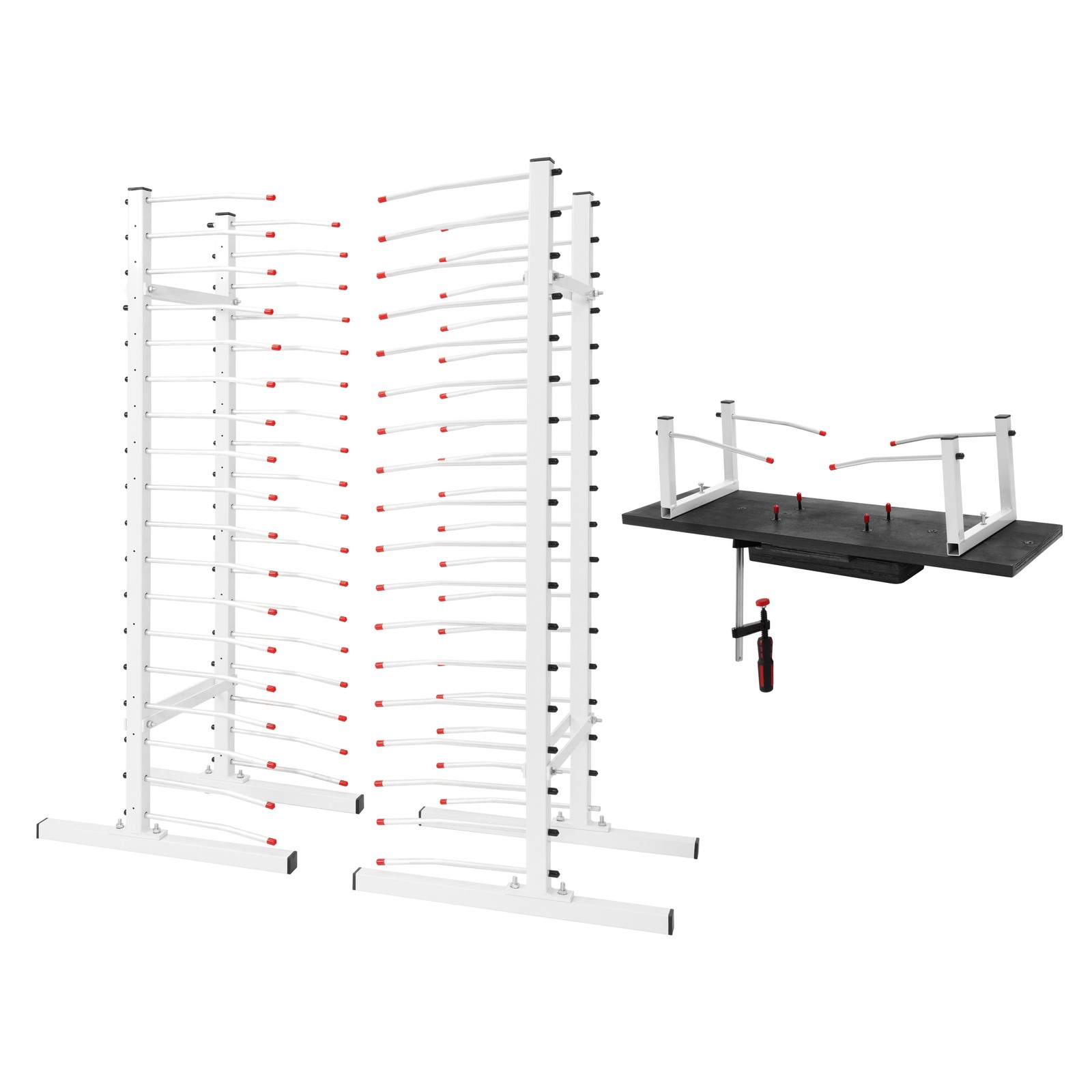 Cabinet Door Spray Rack+Drying Rack For Interior, Exterior, Spray, Roll, Brush