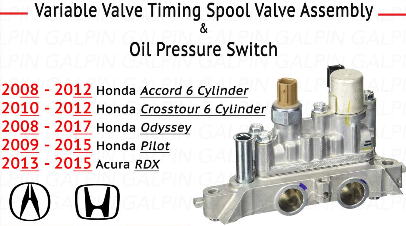 🔥 Genuine OEM Honda Spool Valve Variable Timing Assembly FR 15810-R70-A04 VVT🔥