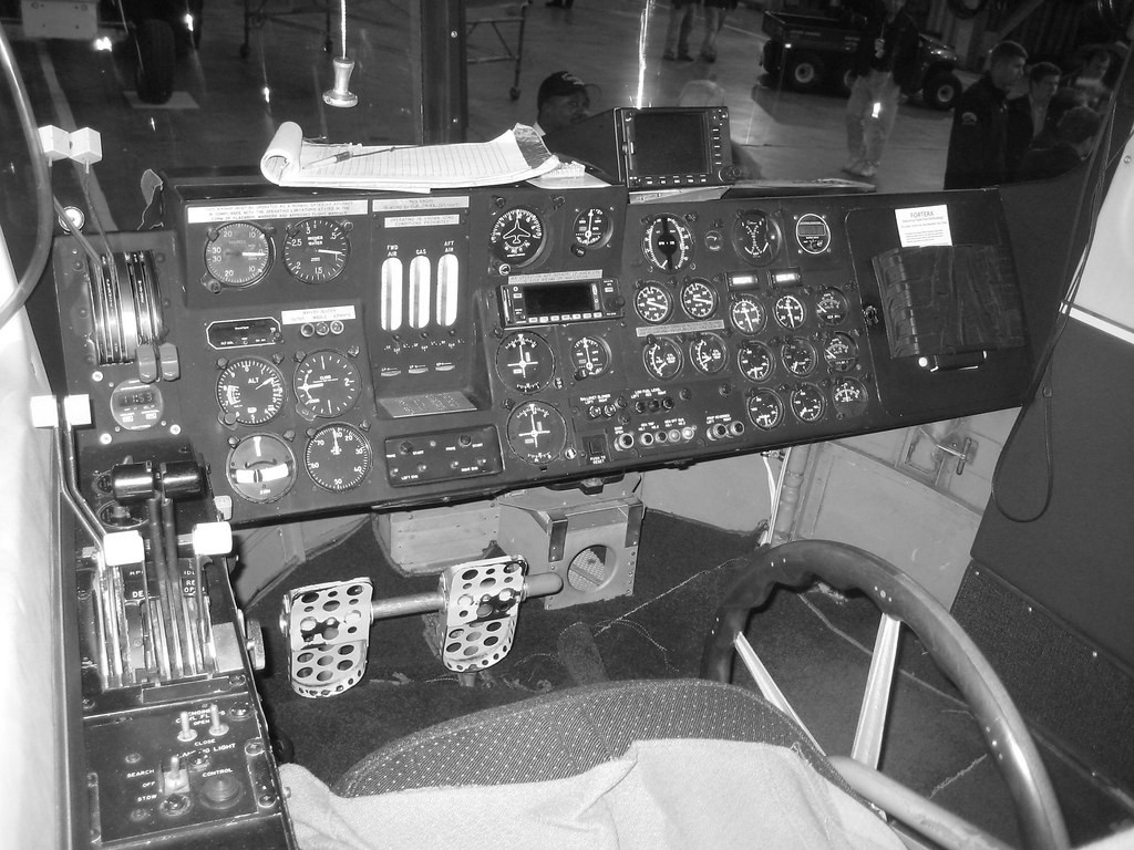 Airship/Blimp/Zeppelin Inclinometer Gauge, WWII and later - From my Collection