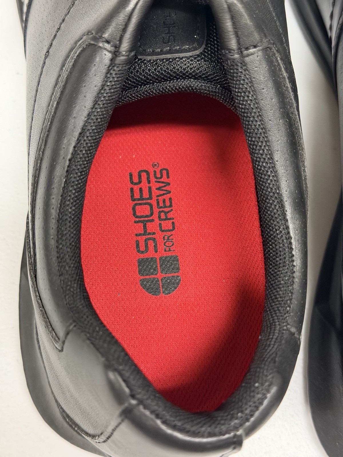 Shoes For Crews Men’s Slip Resistant Sneaker Size 13 Black 38140W442