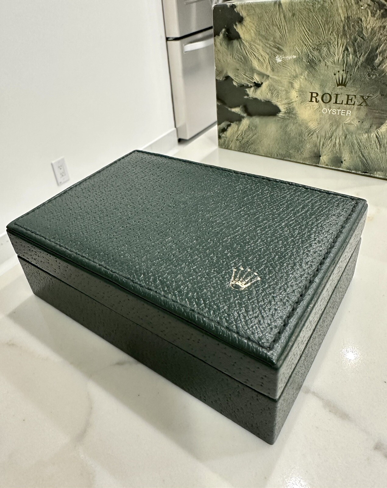 100% Genuine Rolex Datejust 16013 16014 Box Booklets Tags FULL SET 80s clean