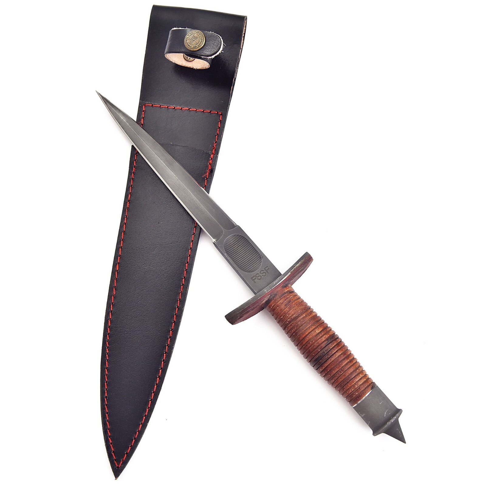 Vintage CASE V-42 Dagger US Special Forces WWII Dagger Knife Double Edge Blade