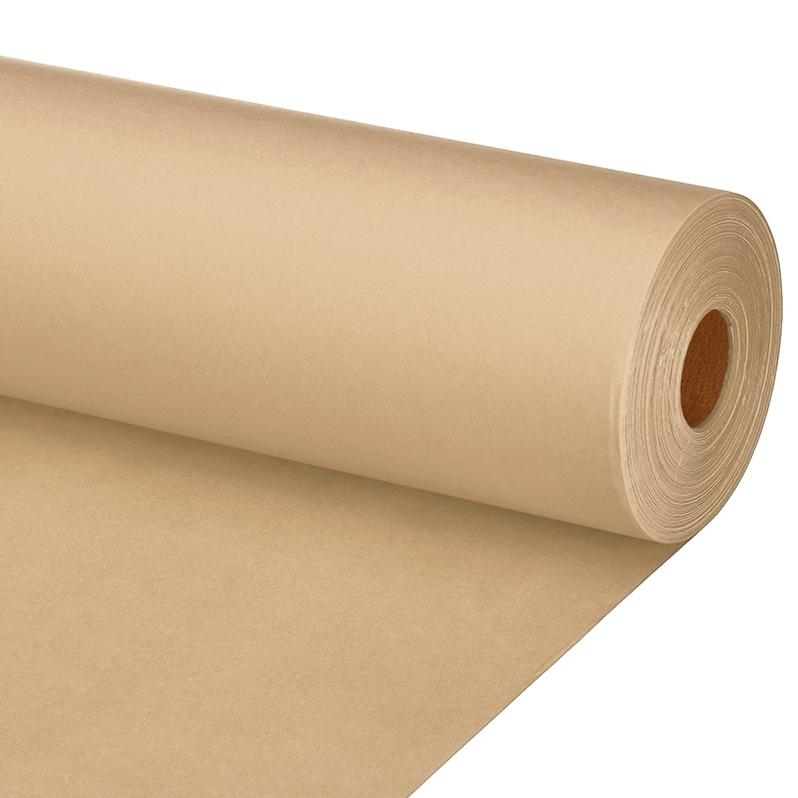 Wrapping Paper, 35"x1600" Craft Paper Roll Kraft Packing Paper Brown