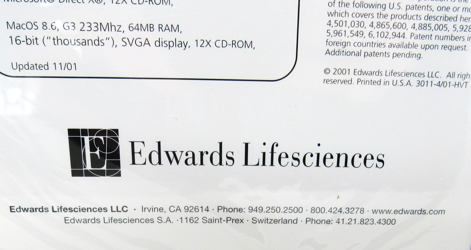 Basic Echo Techniques Mitral Prosthetic Valves Med Education CD-ROM Vintage New