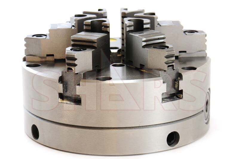 Shars 6" 6 Jaw Adjustable Universal Scroll Lathe Chuck 0.0005 TIR NEW R[