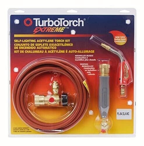 Turbotorch 0386-0832 PL-5ADLX-MC Self-Lighting Torch Kit, Acetylene