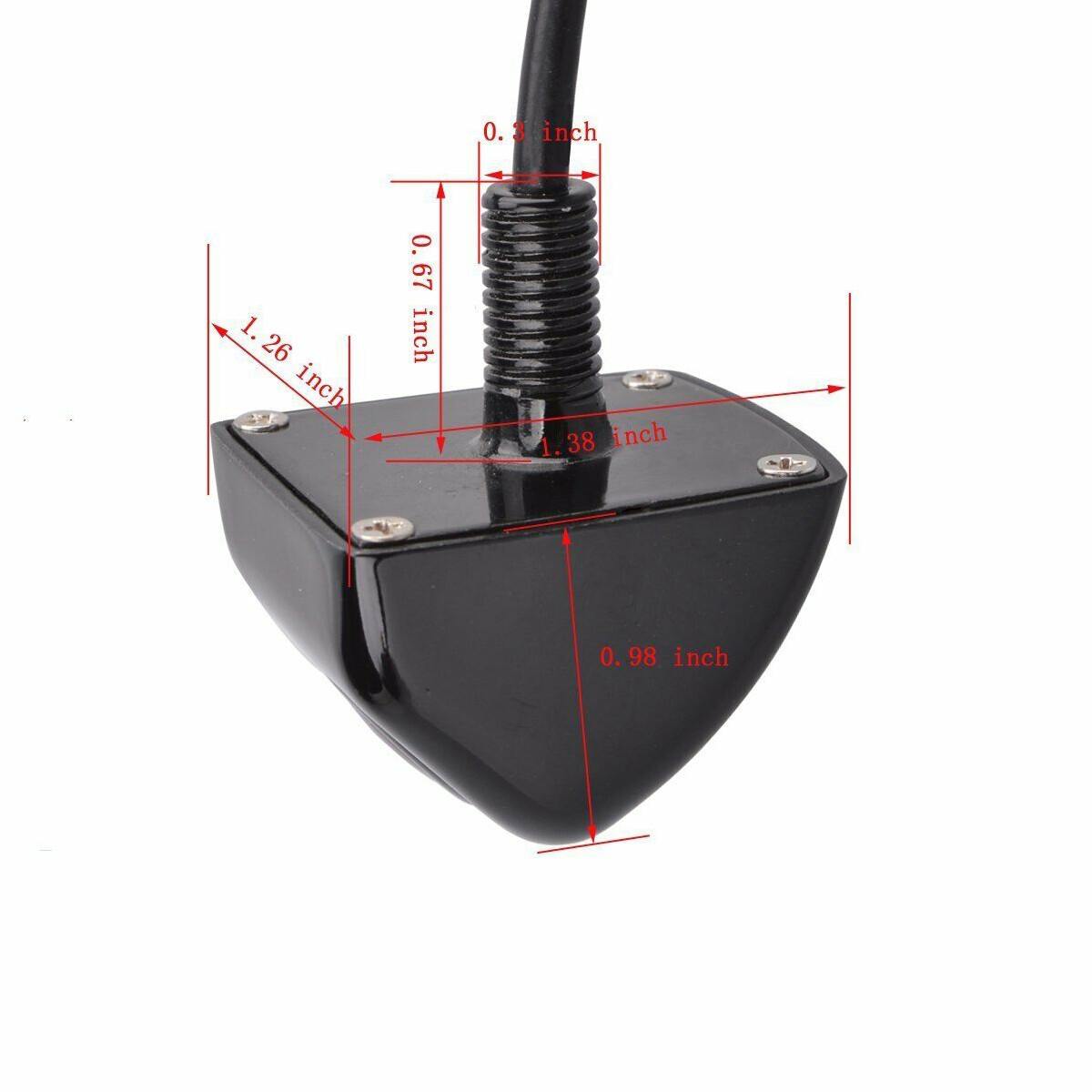 Car Rear View Backup Camera 170° View Angle Night Vision Waterproof 12v CMOS