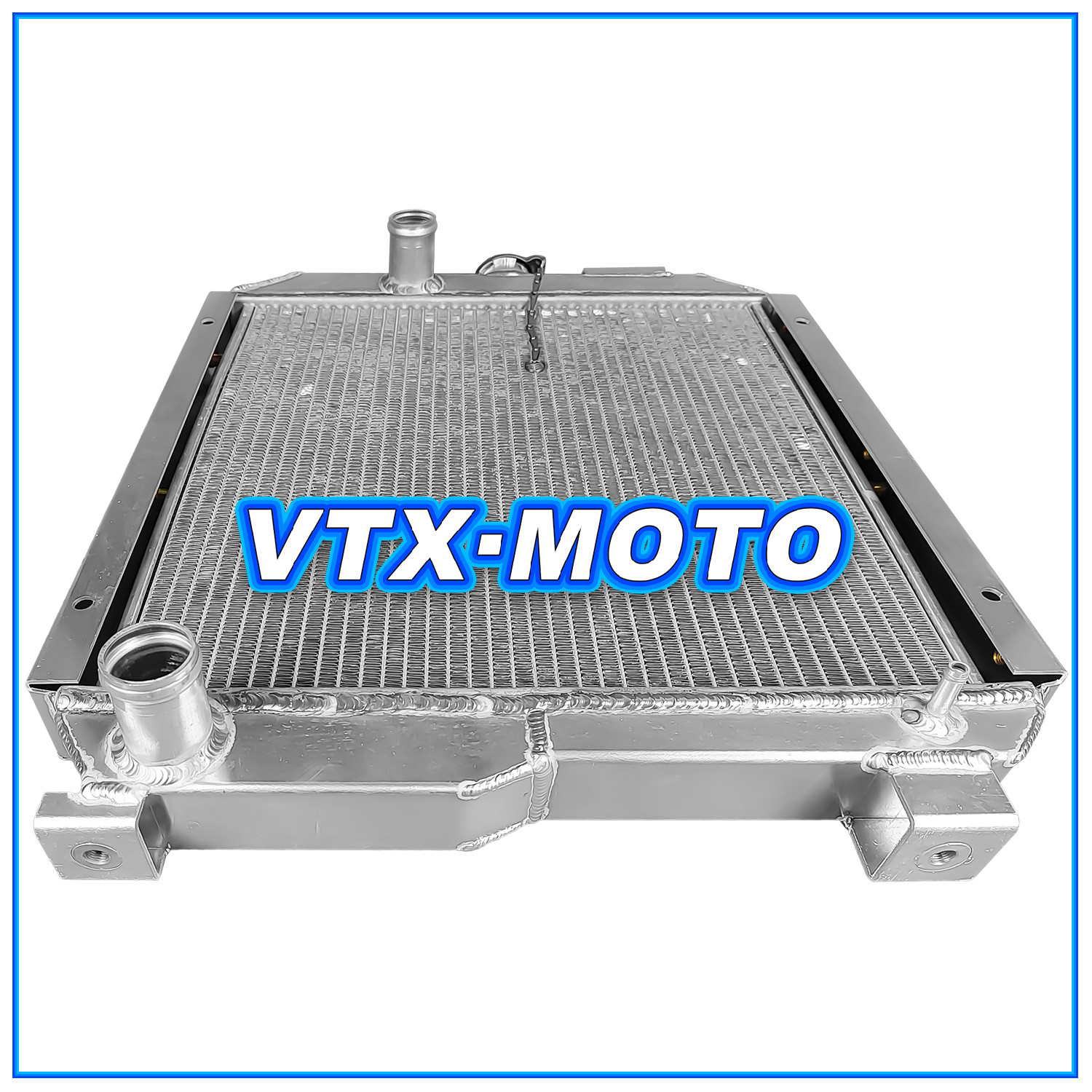 SBA310100630 aluminum compact radiator for Ford New Holland model 1715 tractors