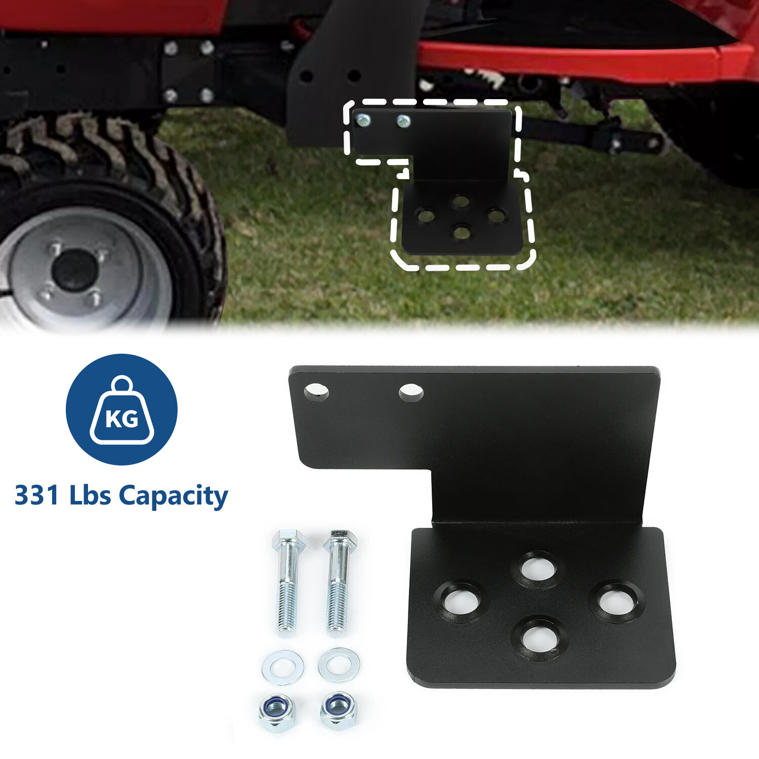 Tractor Step For Massey Ferguson GC 17xx Sub w/Front End Loader Left Side 331LBS