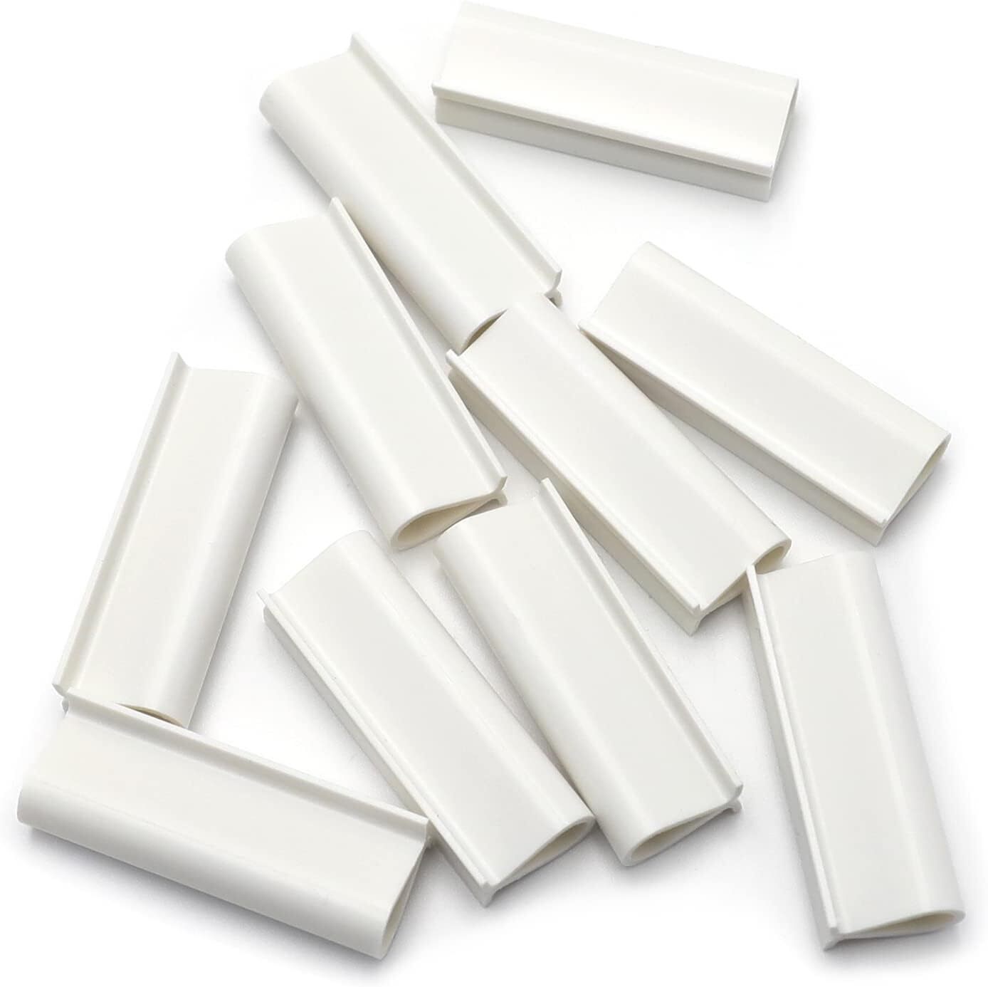 White Mouting Bracket For Chain Link Fence View Blocking Privacy Tape Weave