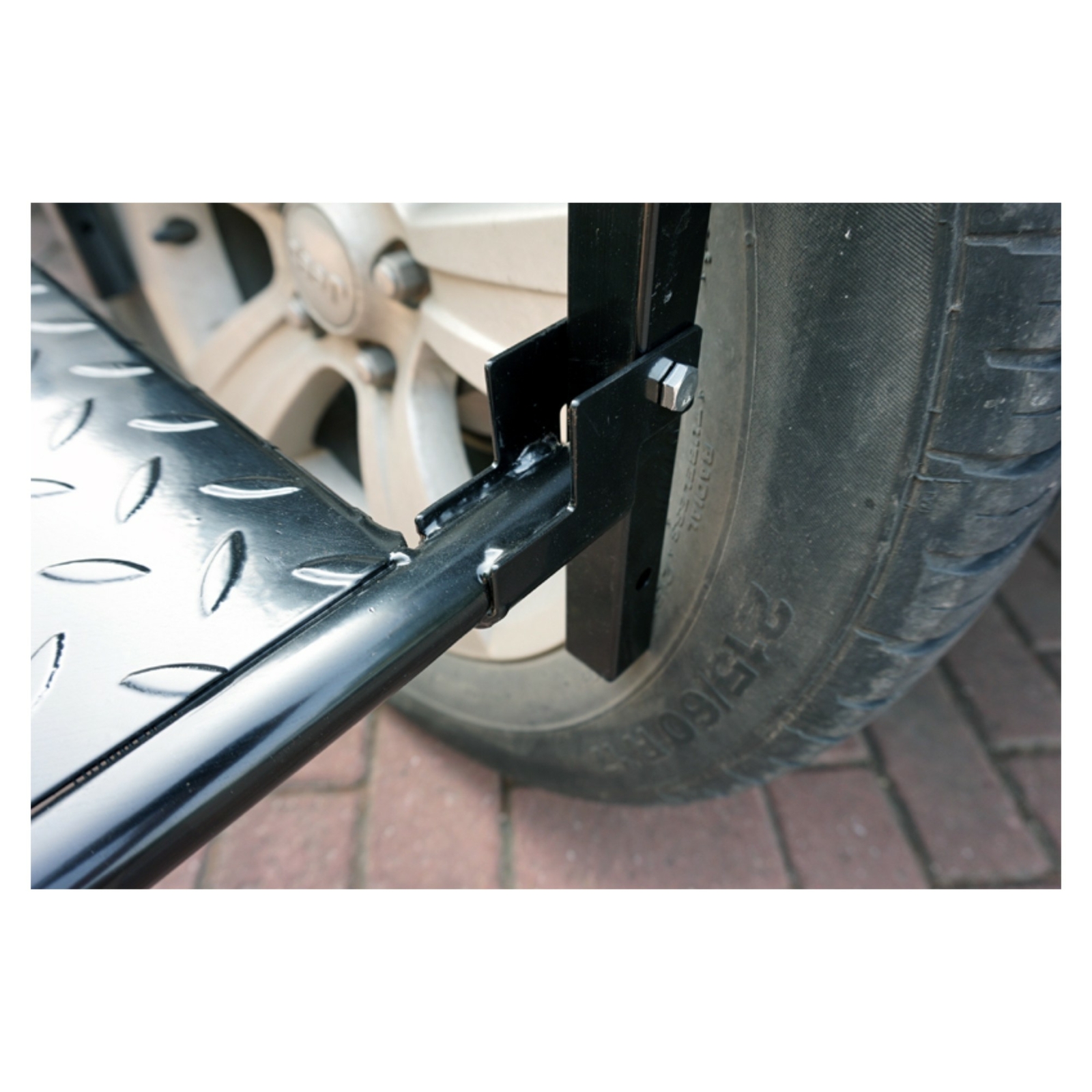 Adjustable Folding Tire Step For Truck SUV Wheel Portable Non-Slip Platform US