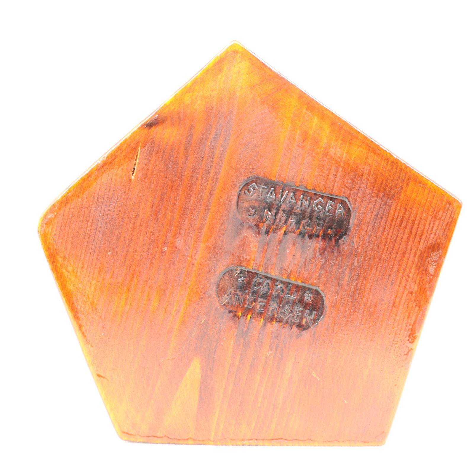 1975 Carl Andersen Deep Sea Saga Oil Rig Model, Norway, Bronze/Wood